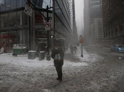 Nueva York es uno de los sitios más afectados por la tormenta invernal. EFE