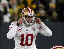 LISTO. James Jimmy Richard Garoppolo es el referente de San Francisco 49ers y está a las puertas de su cuarto Super Bowl. EFE/ARCHIVO