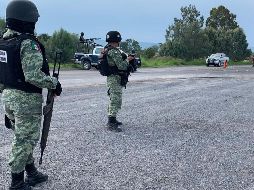 En el operativo participaron elementos de la Fiscalía de Guanajuato, del Ejército y de la Guardia Nacional. SUN/ ARCHIVO