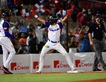 Los equipos dominicanos han estado imparables y esta noche extendieron su racha activa a 15 victorias consecutivas en Serie del Caribe. AFP/F. Parra