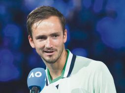 A lo que sigue. Daniil Medvedev se quedó con ganas de conquistar el segundo Grand Slam de su carrera. AFP/ A. Francis