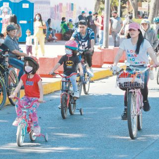 Usuarios festejan crecimiento de trayecto en Vía RecreActiva