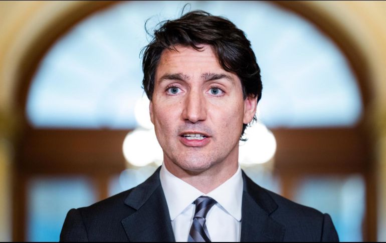 El primer ministro de Canadá, Justin Trudeau anunció hoy que dio positivo a COVID. EFE / J. Lo Scalzo