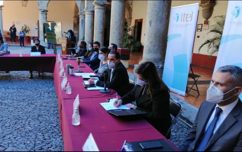 Este lunes se presentó el informe de actividades del ITEI. TWITTER /  @ITEIJal