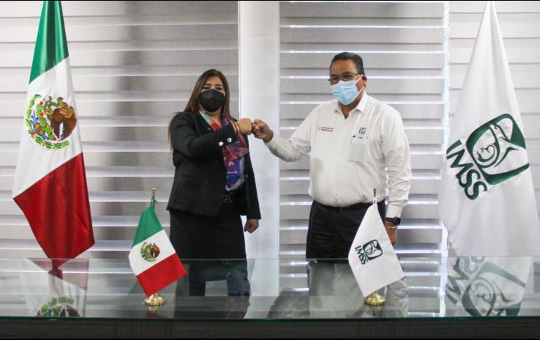 El acto estuvo encabezado por el director de Operación y Evaluación del IMSS, Javier Guerrero García. ESPECIAL