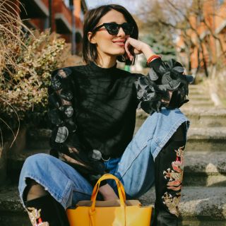 ¿A qué te arriesgas con un outfit negro? 