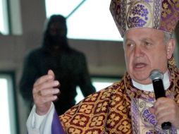 La Diócesis de Ecatepec invita a los fieles a rezar por el alma del obispo. NTX / ARCHIVO