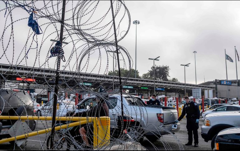 El Gobierno de México busca una relación de seguridad simétrica y sin medidas unilaterales. AFP/G. Arias
