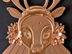 Arte. Pieza de metal de Daniela Aguilar Martínez Negrete. Cortesía