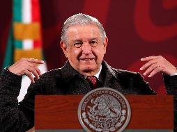 AMLO dijo que se debe tener cuidado con el discurso a favor de evitar el cambio climático, esto debido a la demagogia. EFE / M. Guzmán