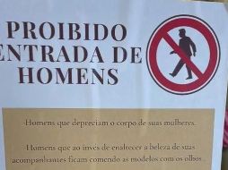 La dueña de la tienda asegura que intentó implementar otras estrategias para detener el acoso a las modelos, sin éxito. INSTAGRAM/carlinhanews