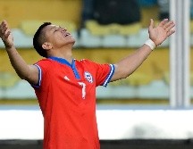 NIÑO MARAVILLA. Alexis Sánchez  llegó a los 49 goles en 146 partidos con el seleccionado. AP/J. Karita