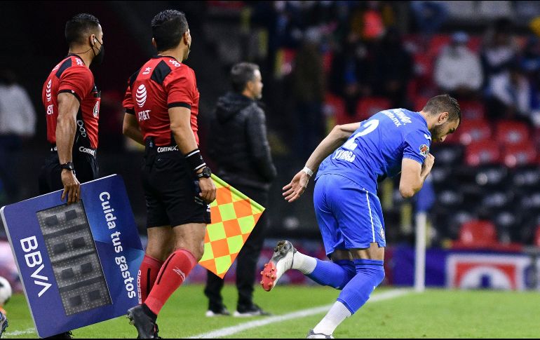 NUEVA OPORTUNIDAD. Alejandro Mayorga ve en Cruz Azul una nueva posibilidad de retomar su nivel y ser considerado para el Mundial. IMAGO7