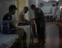 Los hospitalizados se encuentran distribuidos en ocho nosocomios del norte y el oeste de Buenos Aires. AP/R. Abd