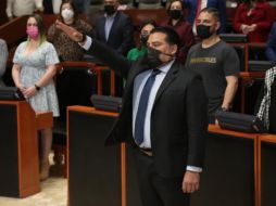 Luis Joaquín Méndez Ruiz fue ratificado como fiscal estatal por los diputados de MC, PRI, PAN y Verde. En contra votaron los legisladores de Hagamos y Futuro. Los de Morena se abstuvieron. EL INFORMADOR/R. Rivas