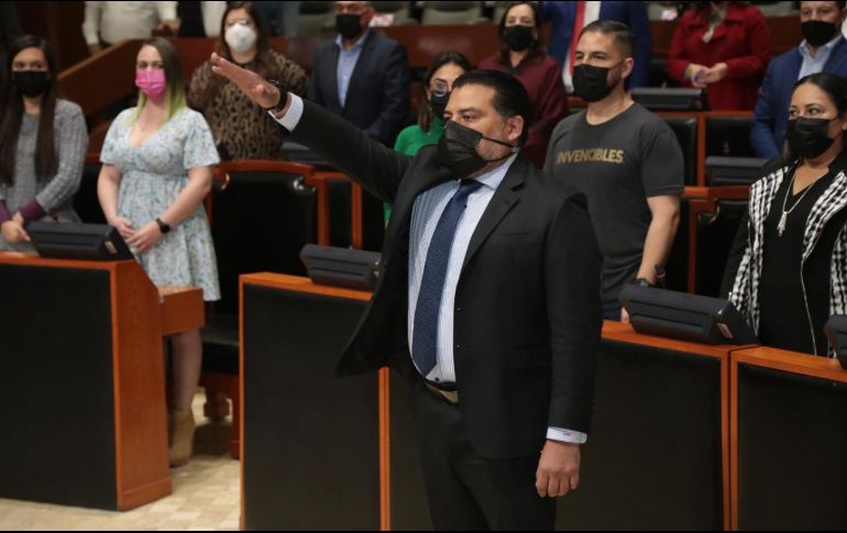 Luis Joaquín Méndez Ruiz fue ratificado como fiscal estatal por los diputados de MC, PRI, PAN y Verde. En contra votaron los legisladores de Hagamos y Futuro. Los de Morena se abstuvieron. EL INFORMADOR/R. Rivas