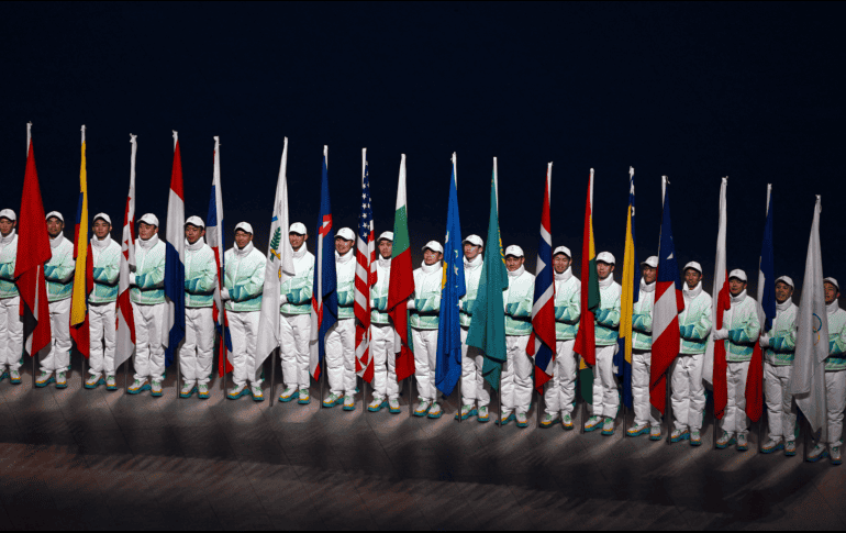 Atletas de los 91 países participantes en Beijing 2022 desfilaron este viernes en el Estadio Nacional de la capital de China, popularmente conocido como 
