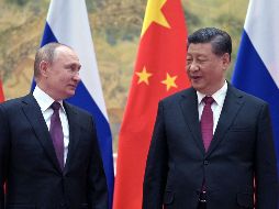 Putin suma el apoyo de su homólogo Xi Jinping en su lucha contra Occidente. AFP/SPUTNIK/A. Druzhinin