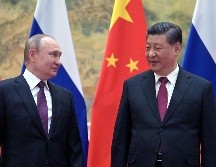 Putin suma el apoyo de su homólogo Xi Jinping en su lucha contra Occidente. AFP/SPUTNIK/A. Druzhinin