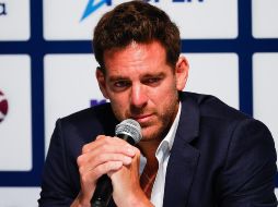 Del Potro explica que su despedida del tenis se debe a los problemas que arrastra en una rodilla. EFE / J. I. Roncoroni