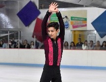 PREPARADO. Este lunes Donovan competirá en el programa corto al ritmo de Carlos Santana. TWITTER/@COM_Mexico