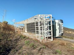 Afortunadamente, no se registraron muertos ni lesionados por las volcaduras. ESPECIAL