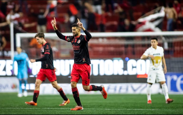 Los Xolos consiguieron su primer triunfo del torneo; Pumas hiló su segunda derrota. IMAGO7/A. Gutiérrez