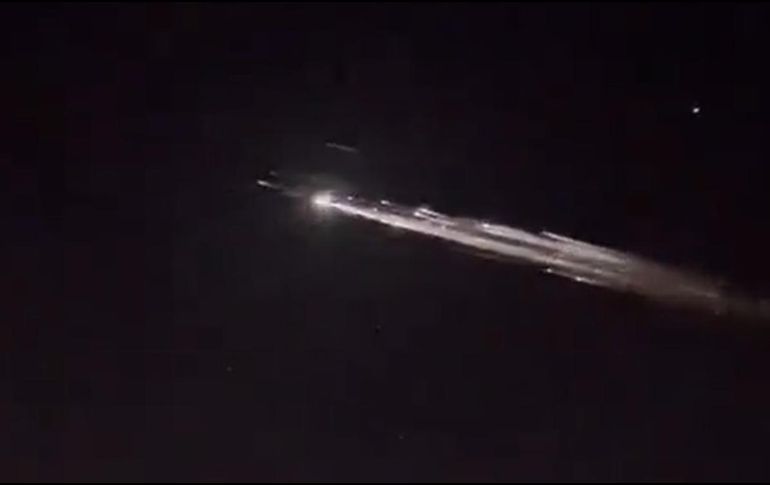 Se trata de una parte del cohete Falcon 9 de la compañía de Elon Musk SpaceX. ESPECIAL