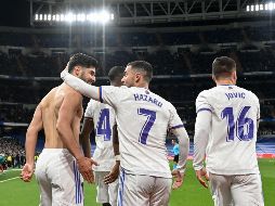 GRAN NIVEL. Marco Asensio festejó su sexta diana del campeonato. AFP/O. Del Pozo