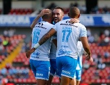 GRAN MOMENTO. Puebla suma 10 puntos en el torneo, productor de tres victorias y un empate. IMAGO7