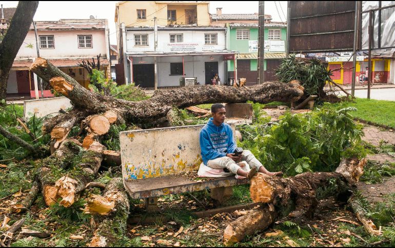 Indefensos. Madagascar es uno de los países más pobres del mundo; el mes pasado fue azotado por la tormenta tropical “Ana”, que dejó un centenar de muertos. AFP