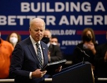 Joe Biden, cuyo plan pretende destinar mil 800 MDD a gastos sociales y medioambientales, incluía esta reforma muy significativa en un país donde los estudios superiores pueden ser extremadamente caros. AFP / ARCHIVO
