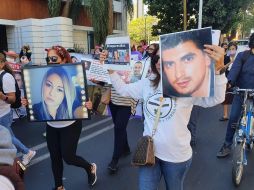 Familias pidieron a las autoridades del Estado que lleven a cabo las acciones necesarias para dar respuesta a la situación de las desapariciones en Jalisco. EL INFORMADOR / A. Navarro