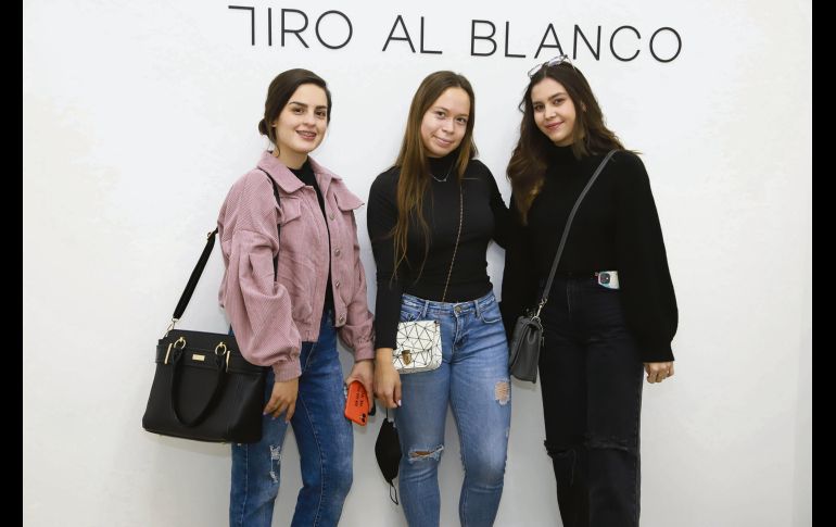 Dania Cruz, Paulina Enciso y Claudia Díaz. GENTE BIEN JALISCO/ANTONIO MARTÍNEZ