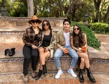 Melanie Scarlett, Valeria Alejandra Díaz, Jorge Meza y Clarisa García. GENTE BIEN JALISCO/JORGE SOLTERO