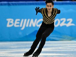 Lo logrado por Donovan Carrillo en Beijing hizo que AMLO le dedicara palabras de felicitación en el día en el que el deportista de 22 años disputará la final de patinaje artístico. AFP / W. Zhao