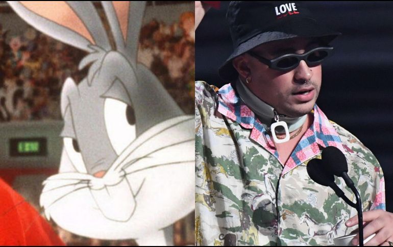 Bad Bunny y luego Bugs Bunny, dos personajes que se hicieron tendencia en las redes sociales. ESPECIAL
