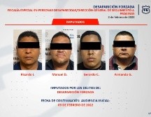 Los policías fueron detenidos en distintos lugares de la zona metropolitana de Guadalajara, todos ellos involucrados en la desaparición de una persona. ESPECIAL
