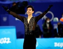 Donovan hizo historia con el solo hecho de clasificarse a Beijing 2022. Terminó con una sequía de 30 años de ausencia mexicana en el patinaje artístico.EFE/H. Young