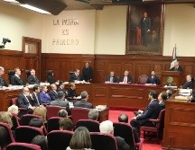 La controversia fue rechazada con cuatro votos a favor. SUN/ARCHIVO