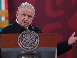 El Presidente Andrés Manuel López Obrador hace un paréntesis en su conferencia 