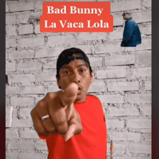 Bad Bunny: viralizan parodia cantando “La vaca Lola” en TikTok