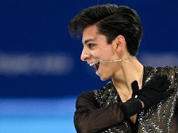 ORGULLO MEXICANO. Donovan se ha caracterizado por llevar la cultura mexicana a las pistas de hielo a través de la música de mariachi, danzones o canciones de Juan Gabriel. AFP/W. Zhao
