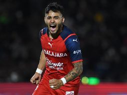 Tras el gol y la asistencia que dio en el partido ante el FC Juárez, Alexis Vega fue integrado al 11 ideal de la Jornada 4. IMAGO7/J. Zamora