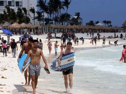 El PIB turístico de México cerraría este 2021 en el 7.1% y en 2022 en el 8.3%, según estimaciones gubernamentales. EFE / ARCHIVO