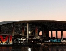 SEDE. El SoFi Stadium se prepara para recibir el Super Bowl LVI. AFP/R. Carr