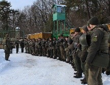 El ejército de Ucrania está en alerta máxima ante una posible invasión de Rusia. EFE/EPA/O. Yesmanchuk