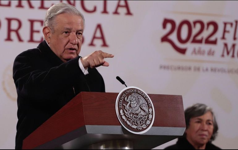 El Presidente Andrés Manuel López Obrador. El Universal