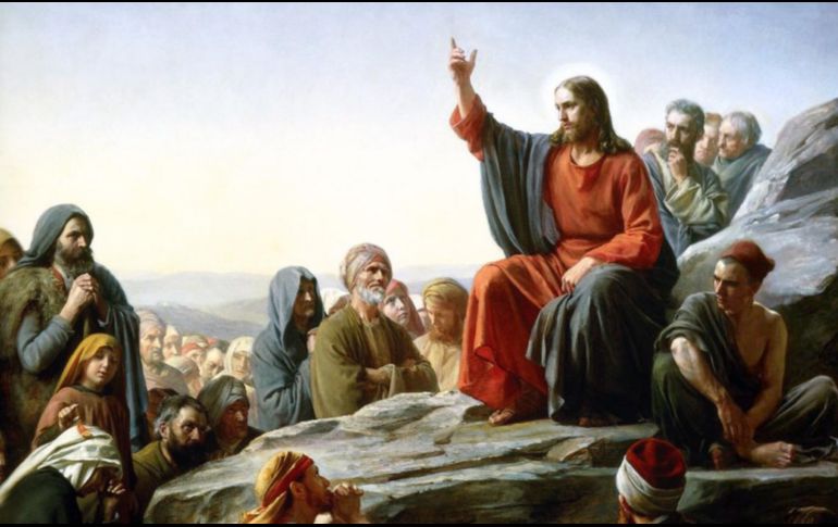 «Dichosos ustedes los pobres, porque de ustedes es el Reino de Dios». WIKIMEDIA/«El sermón de la montaña», de Carl Bloch