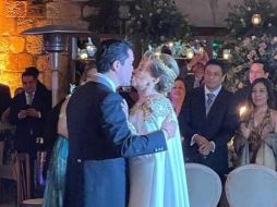 Elba Esther Gordillo, contrajo matrimonio en el estado de Oaxaca con el abogado Luis Antonio Lagunas, quien es 41 años menor que ella. INSTAGRAM / jfernandogs_